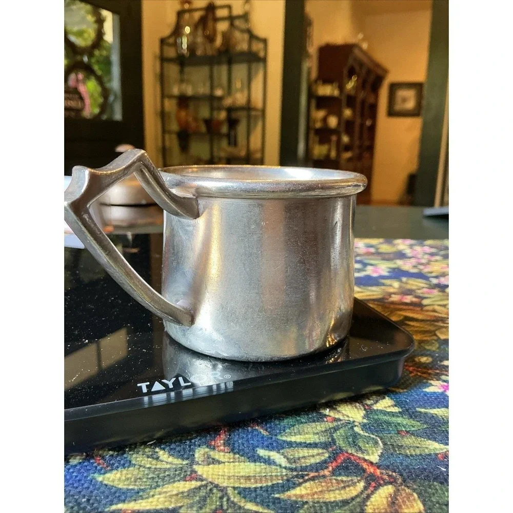 Vintage United Airlines Silver‎ Plated Creamer Pot Grand Silver Co.